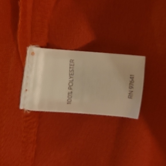 J.JILL burnt orange button down blouse XL - Picture 5 of 5